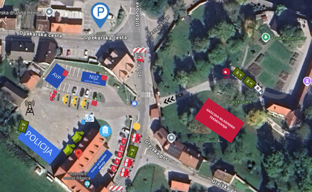 Zemljevid aktivnosti Varno in zabavno 2025